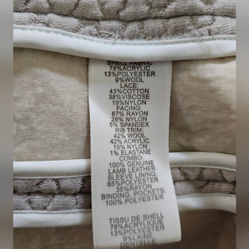 Rebecca Taylor Quilted & Lace Bomber w/ Coordinating Skirt | Size 2-4 | EUC - Picture 16 of 16